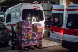 Die Johanniter-Weihnachtstrucker sind von ihrer großen Fahrt zurück - Willkommen zuhause!